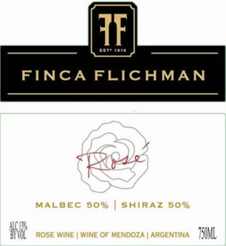 Finca Flichman Finca Flichman Malbec-Syrah Rose 2013 Front Label