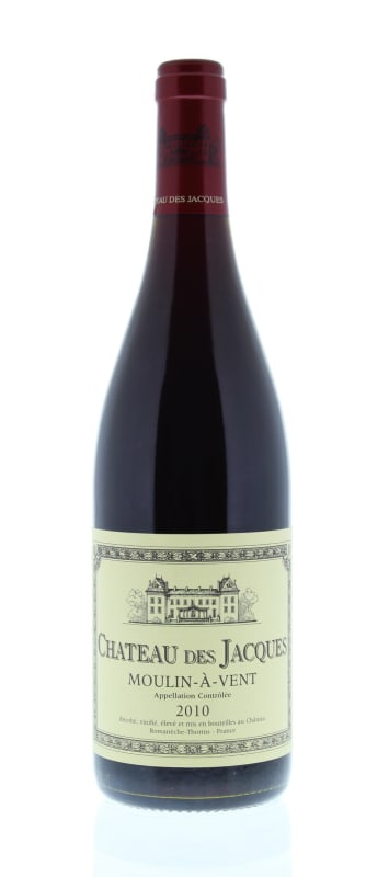 Chateau des Jacques Moulin-a-Vent 2010 Front Bottle Shot