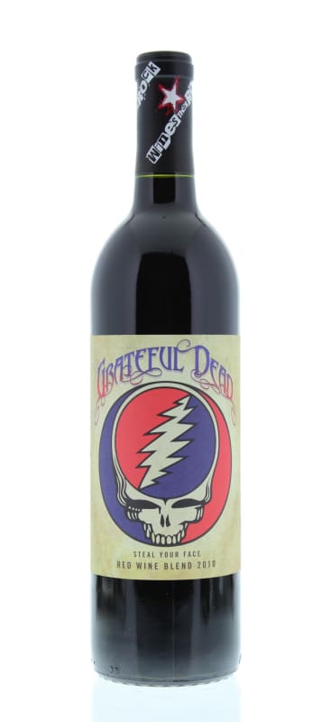 Wines That Rock Grateful Dead Red Blend 2010 Front Bottle Shot
