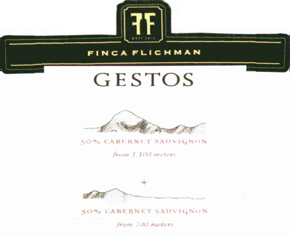 Finca Flichman Gestos Cabernet Sauvignon 2010 Front Label