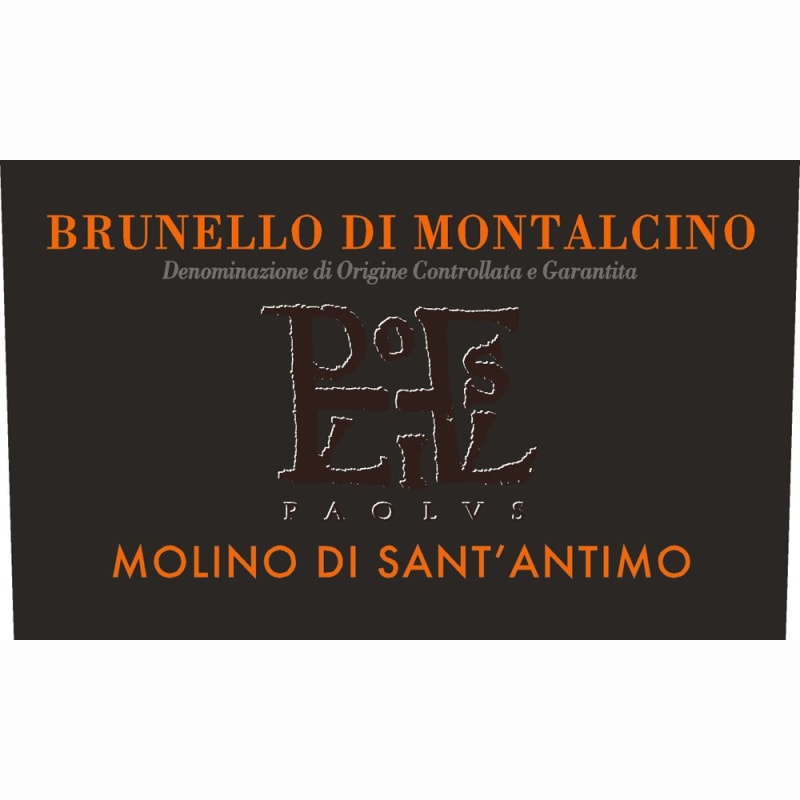 Molino di Sant'Antimo Brunello di Montalcino 2007 Front Label