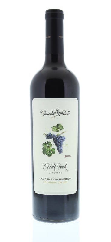 Chateau Ste. Michelle Cold Creek Vineyard Cabernet Sauvignon 2009 Front Bottle Shot