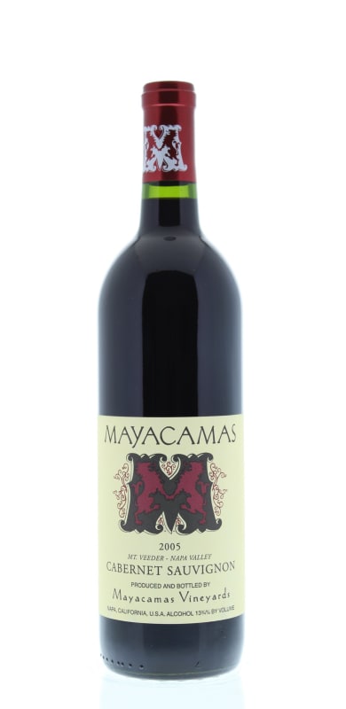 Mayacamas Cabernet Sauvignon 2005 Front Bottle Shot
