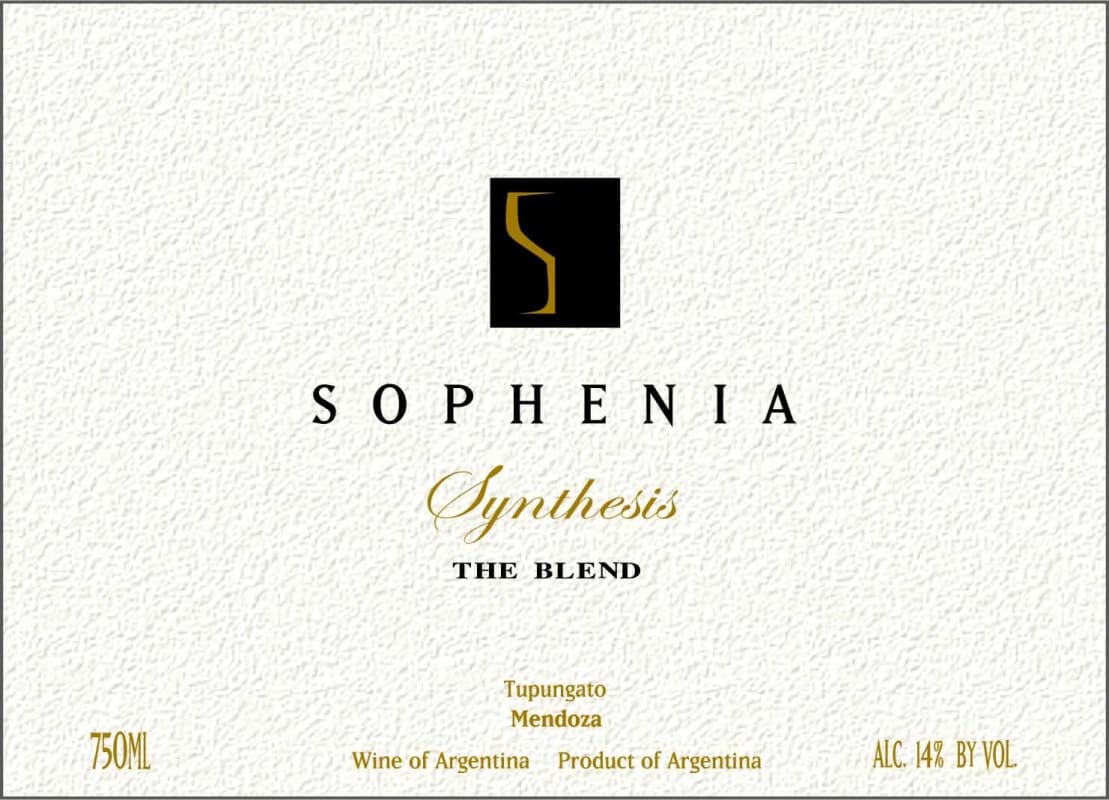 Finca Sophenia Synthesis The Blend 2012 Front Label