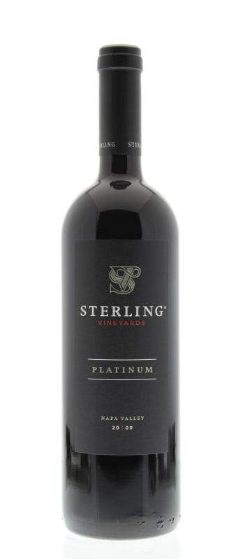 Sterling Platinum 2009 Front Bottle Shot