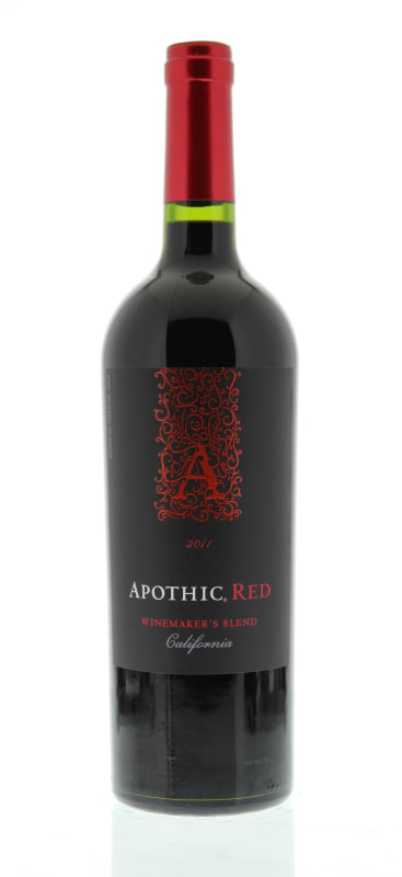 Apothic Red Blend 2011 Front Bottle Shot
