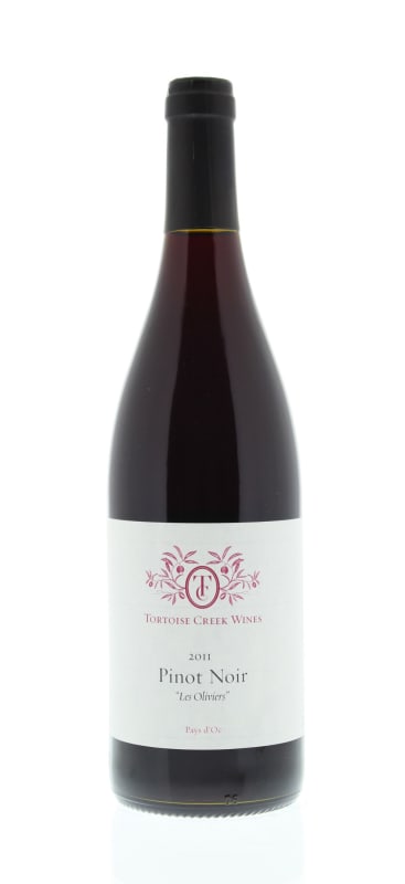 Tortoise Creek Les Oliviers Pinot Noir 2011 Front Bottle Shot