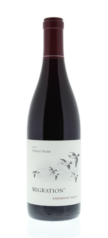 Migration Anderson Valley Pinot Noir 2010 Front Bottle Shot