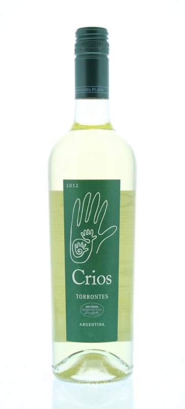 Crios de Susana Balbo Torrontes 2012 Front Bottle Shot