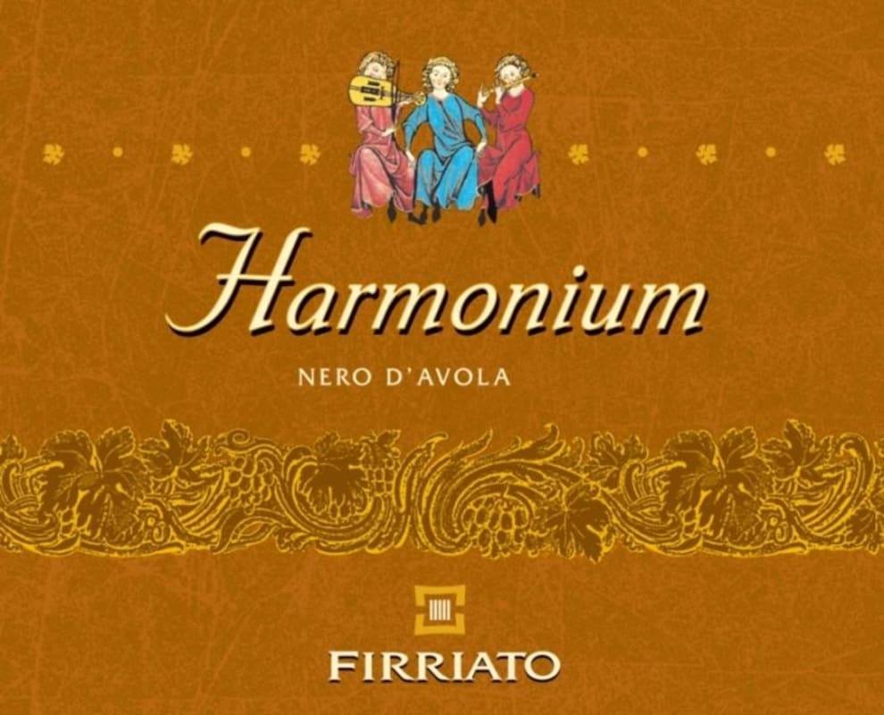 Firriato Harmonium Nero d'Avola 2010 Front Label
