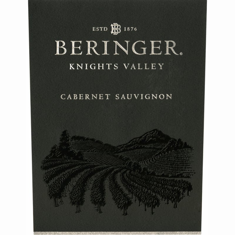 Beringer Knights Valley Reserve Cabernet Sauvignon 2008 Front Label