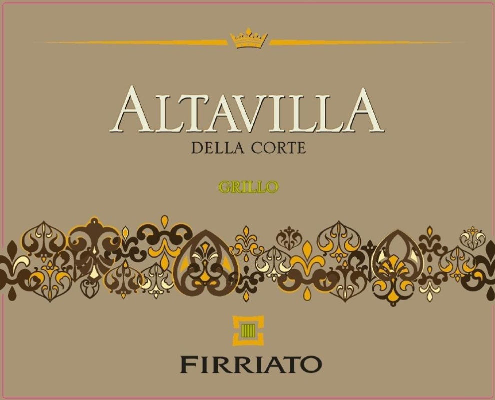 Firriato Altavilla della Corte Grillo 2014 Front Label