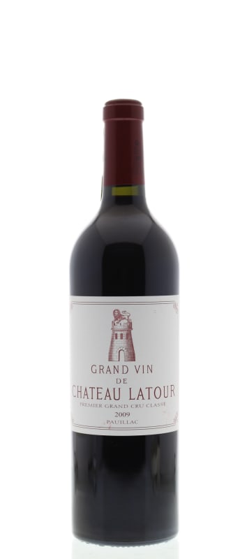 Chateau Latour 2009 Front Bottle Shot