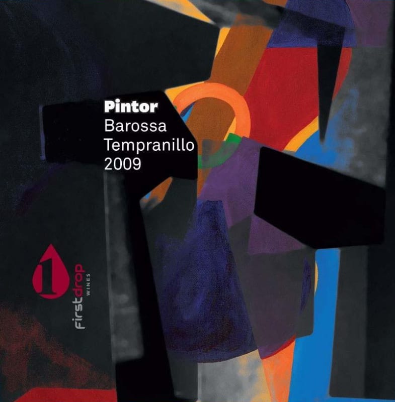 First Drop Pintor Tempranillo 2009 Front Label