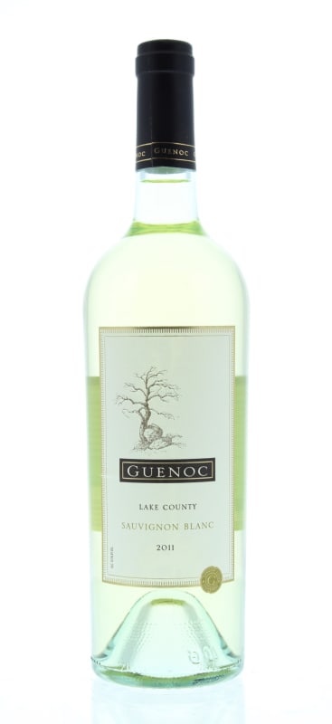 Guenoc Lake County Sauvignon Blanc 2011 Front Bottle Shot