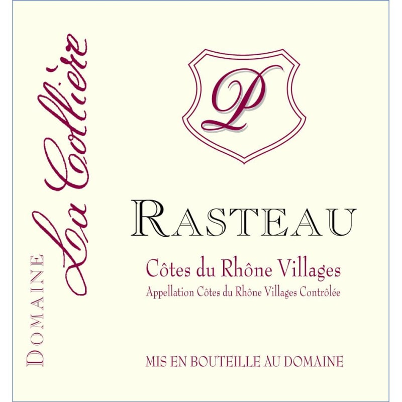 La Colliere Rasteau 2011 Front Label