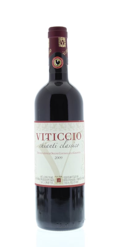 Viticcio Chianti Classico 2009 Front Bottle Shot