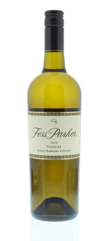 Fess Parker Santa Barbara Viognier 2010 Front Bottle Shot