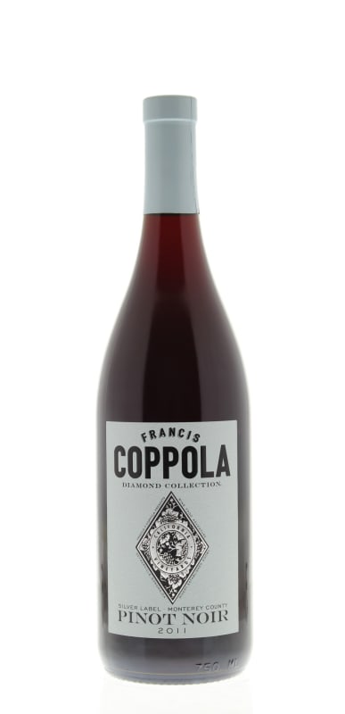 Francis Ford Coppola Diamond Collection Pinot Noir 2011 Front Bottle Shot