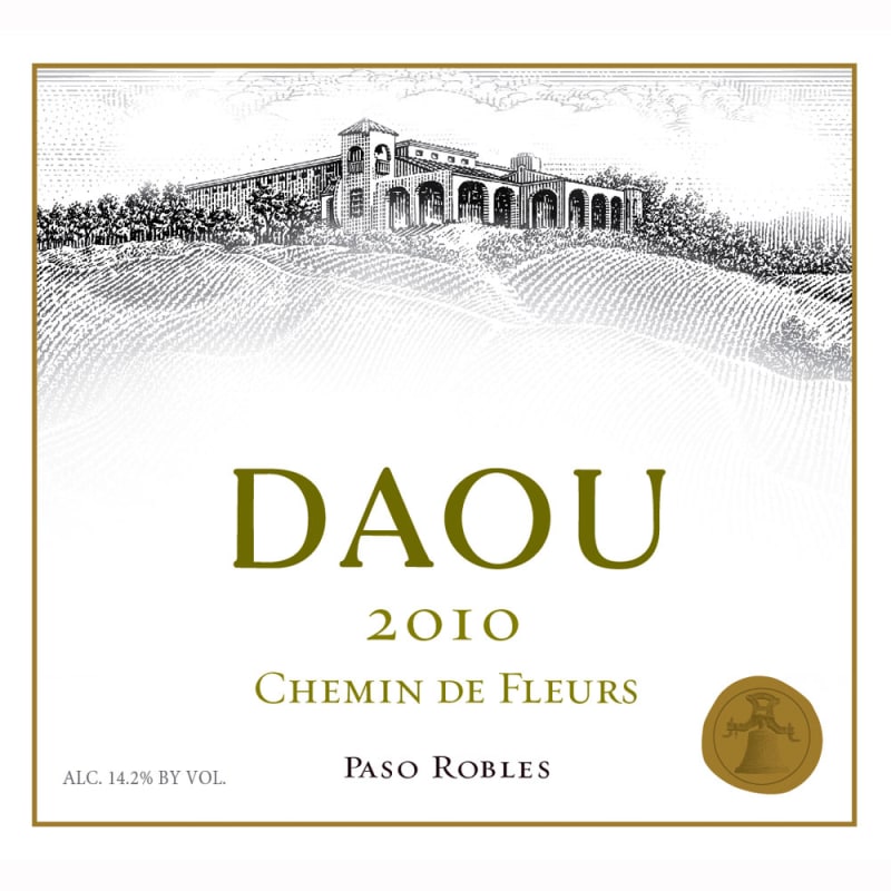 DAOU Chemin de Fleurs 2010 Front Label