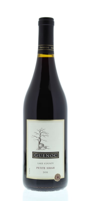 Guenoc Lake County Petite Sirah 2011 Front Bottle Shot