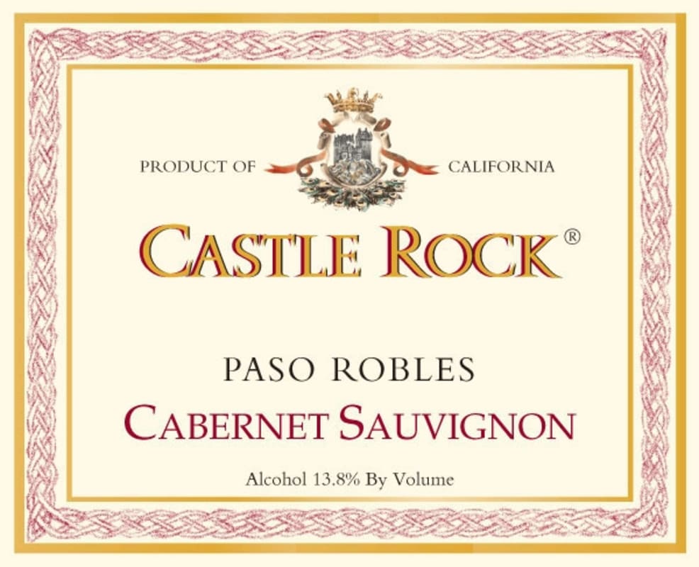 Castle Rock Paso Robles Cabernet Sauvignon 2007 Front Label
