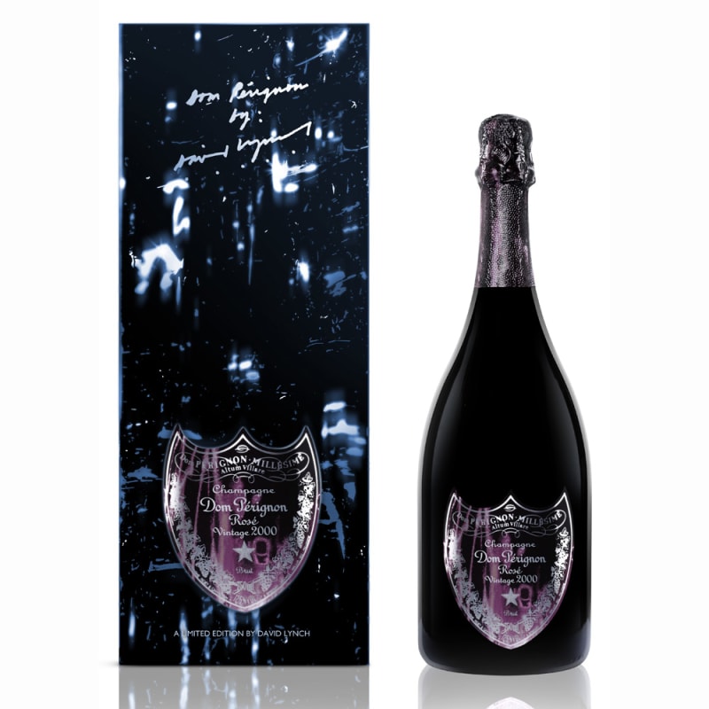 Dom Perignon Rose Limited Edition Gift Box by David Lynch 2000
