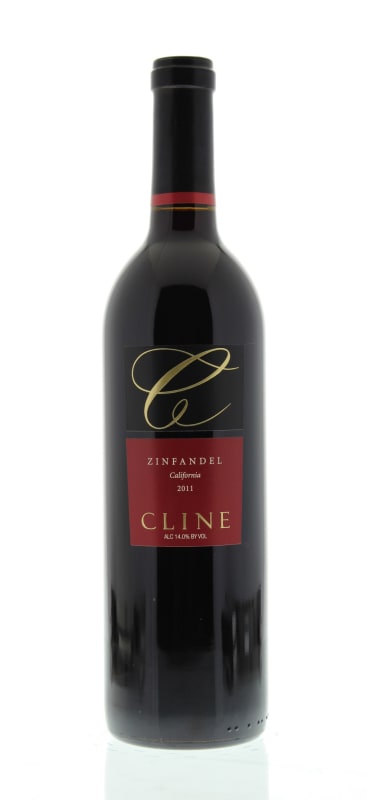 Cline California Zinfandel 2011 Front Bottle Shot