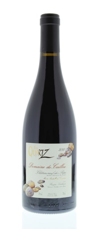 Clos du Caillou Chateauneuf-du-Pape Les Quartz 2010 Front Bottle Shot