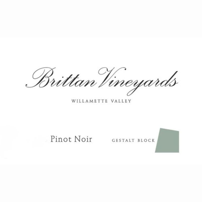 Brittan Gestalt Block Pinot Noir 2007 Front Label