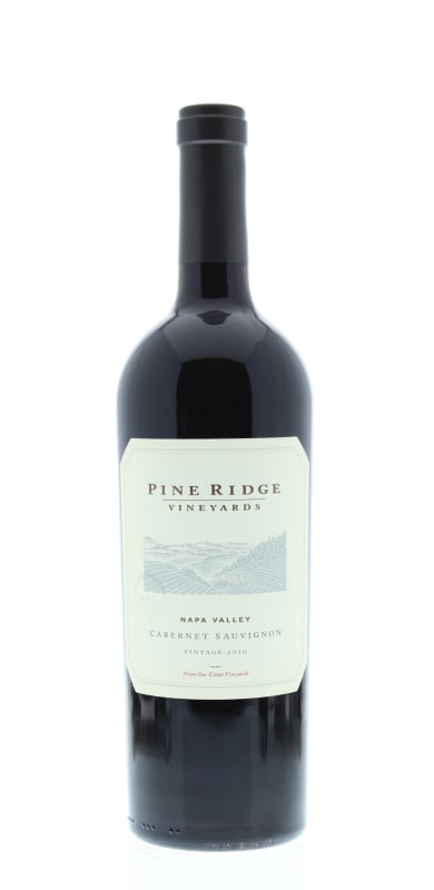 Pine Ridge Napa Valley Cabernet Sauvignon 2010 Front Bottle Shot