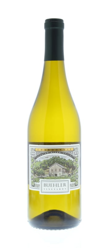 Buehler Russian River Chardonnay 2011 Front Bottle Shot