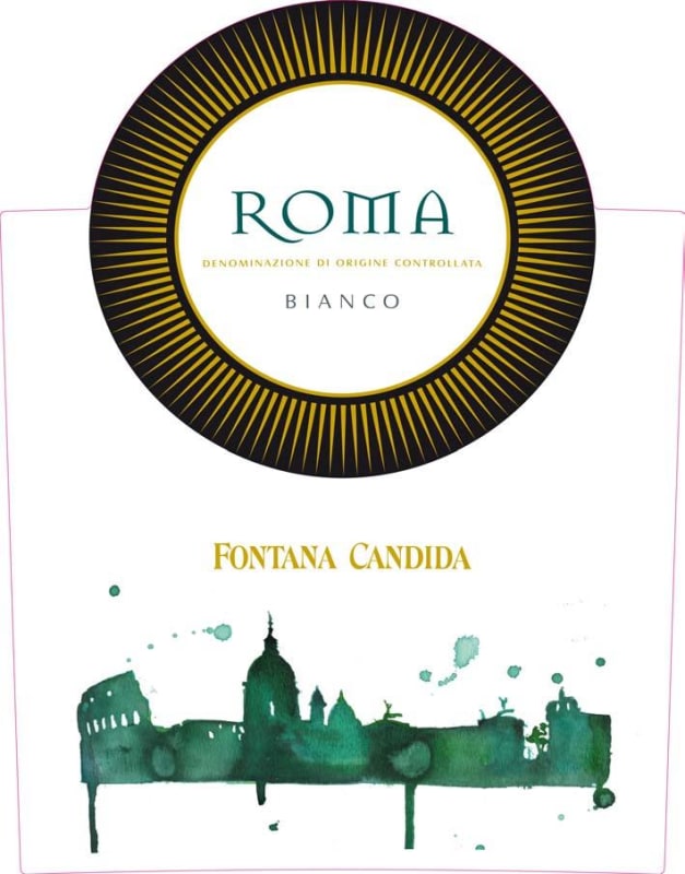 Fontana Candida Roma Bianco 2014 Front Label