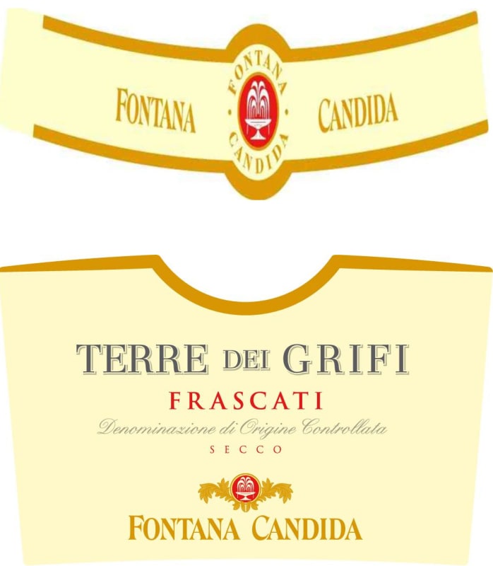 Fontana Candida Frascati Terre dei Grifi 2013 Front Label