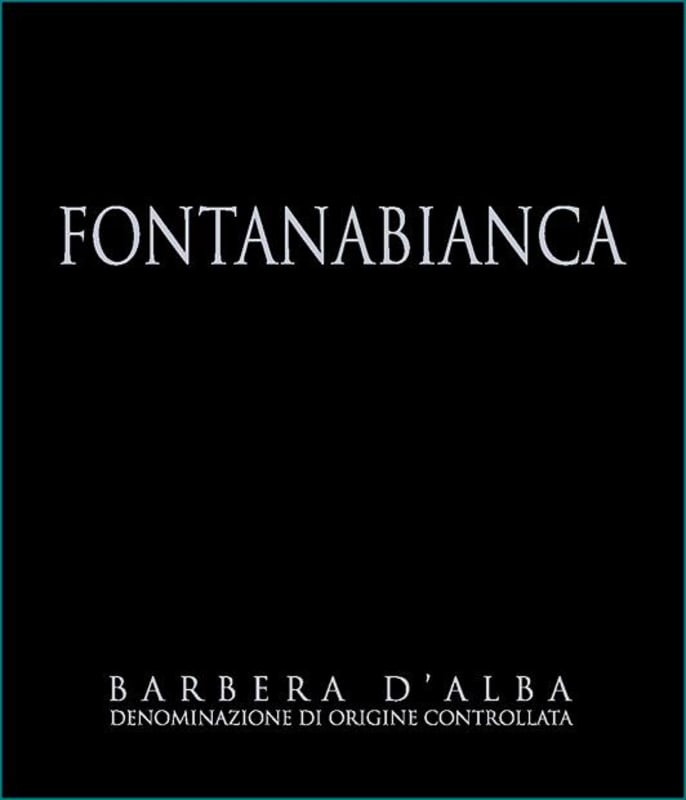 Fontanabianca Barbera d'Alba Superiore 2013 Front Label