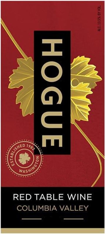 Hogue Red Table Wine 2013 Front Label