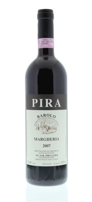 Luigi Pira Barolo Margheria (scuffed label) 2007 Front Bottle Shot
