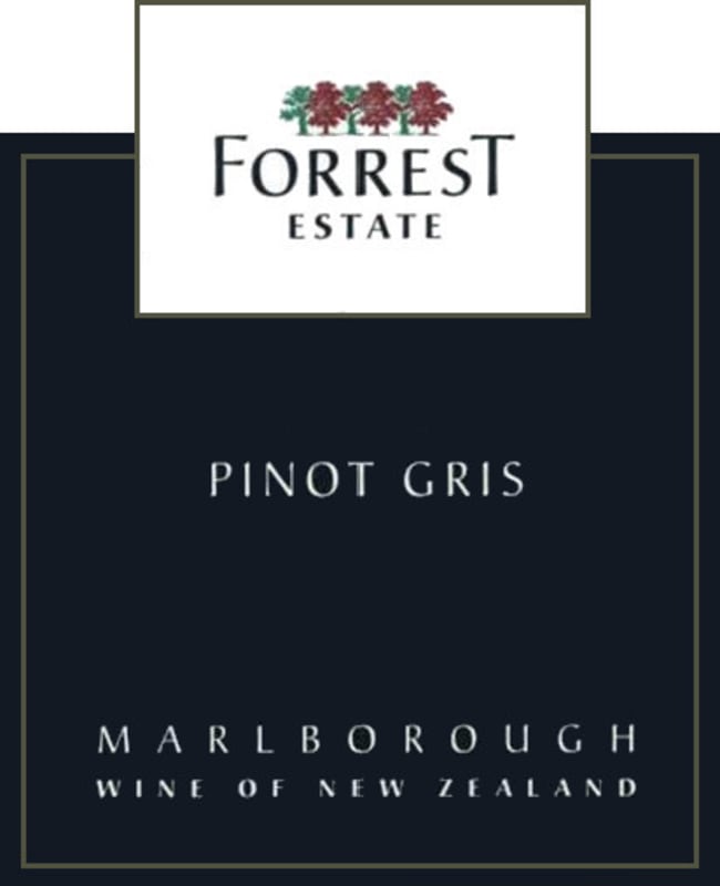 Forrest Estate Pinot Gris 2010 Front Label