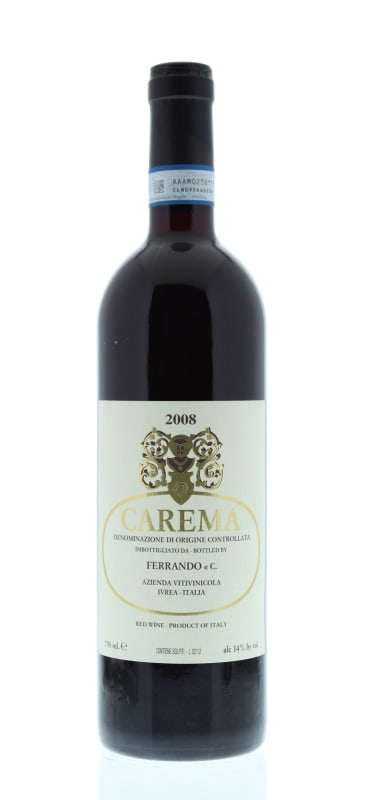 Luigi Ferrando Carema Etichetta Bianca 2008 Front Bottle Shot