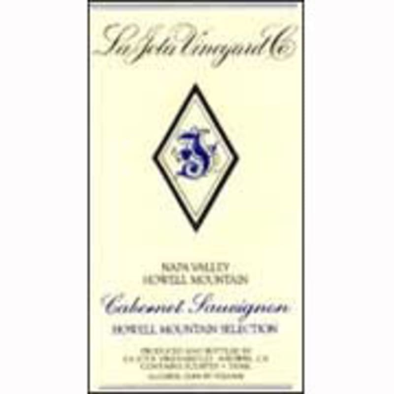 La Jota Howell Mountain Cabernet Sauvignon (6 Liter Bottle) 1987 Front Label