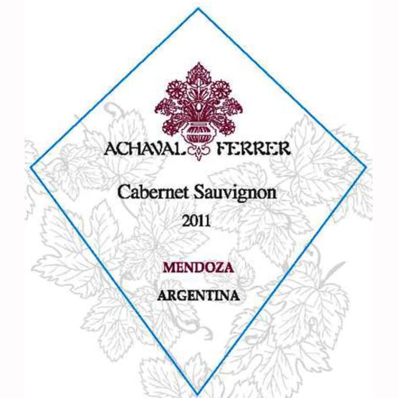Achaval Ferrer Mendoza Cabernet Sauvignon 2011 Front Label