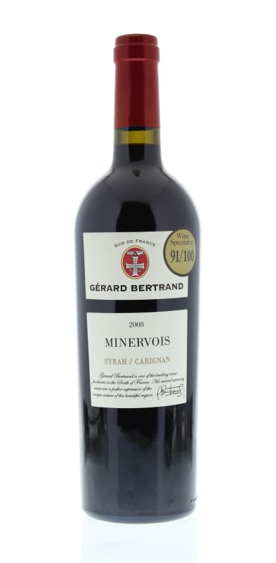 Gerard Bertrand Minervois 2008 Front Bottle Shot