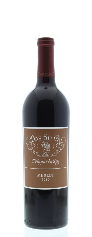 Clos du Val Merlot 2010 Front Bottle Shot