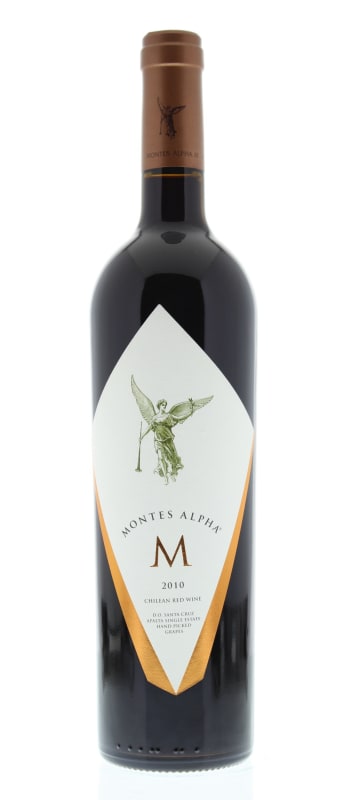 Montes Alpha M 2010 Front Bottle Shot