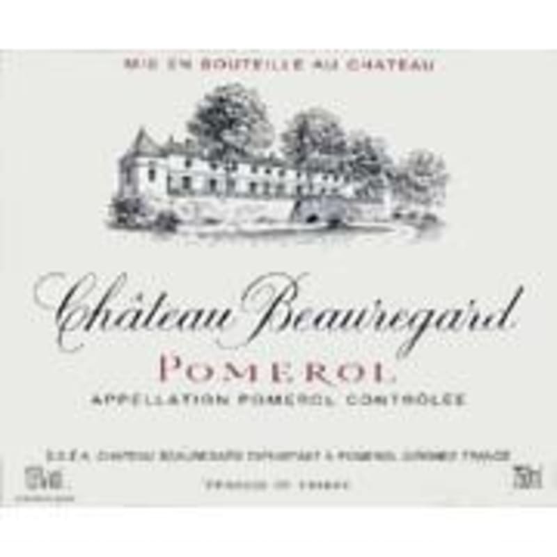 Chateau Beauregard Pomerol 1996 Front Label