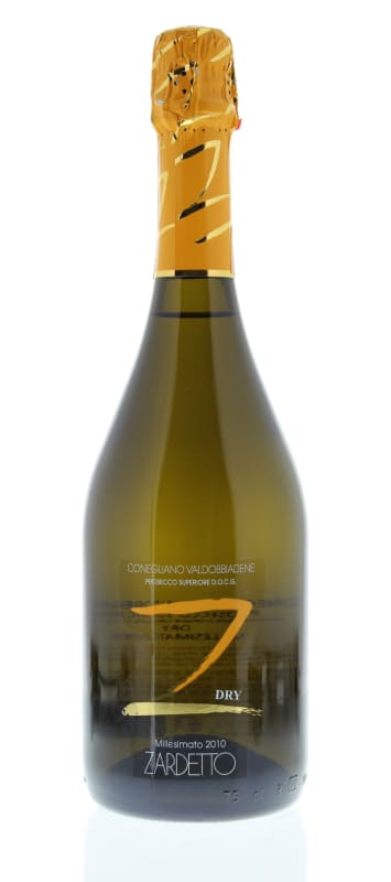 Zardetto Zeta Conegliano Prosecco Superiore 2010 Front Bottle Shot
