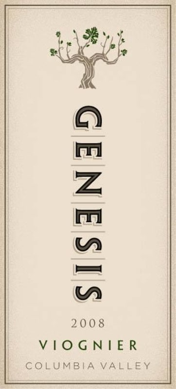 Hogue Genesis Viognier 2008 Front Label