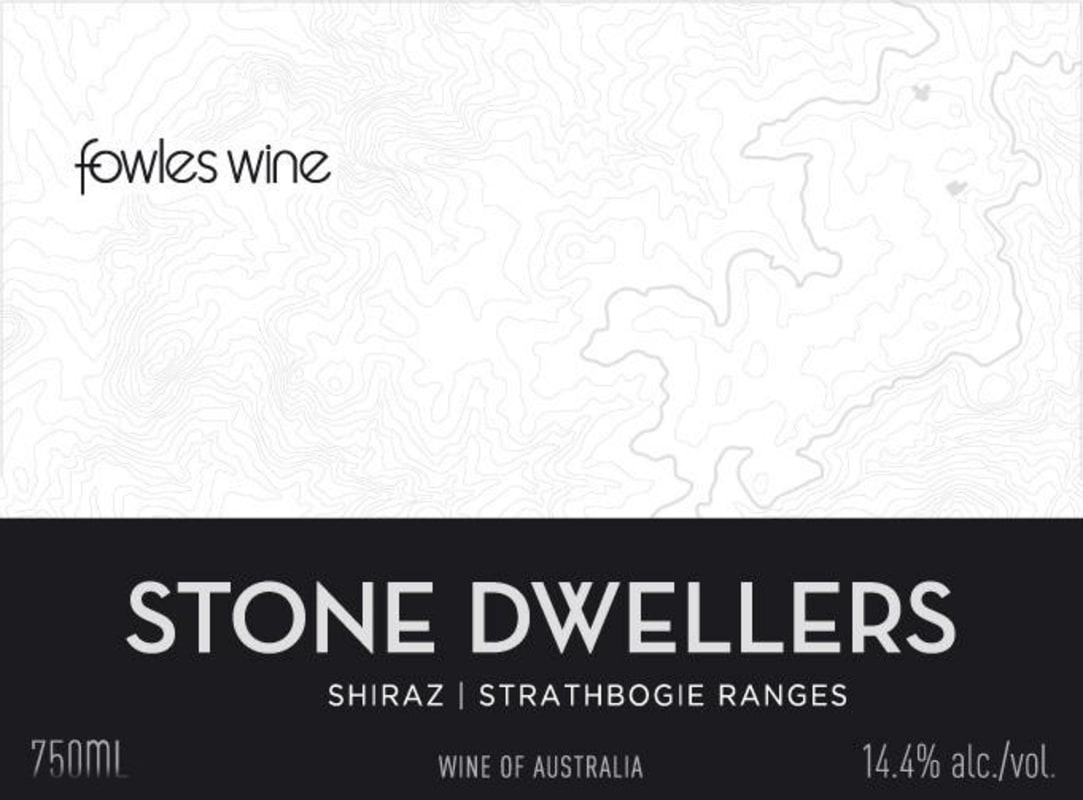 Fowles Wine Stone Dwellers Shiraz 2010 Front Label