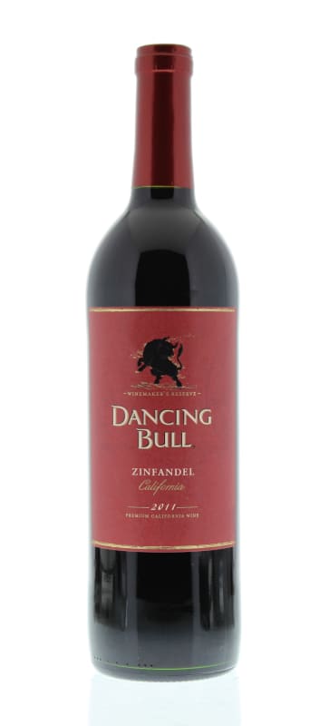 Dancing Bull Zinfandel 2011 Front Bottle Shot