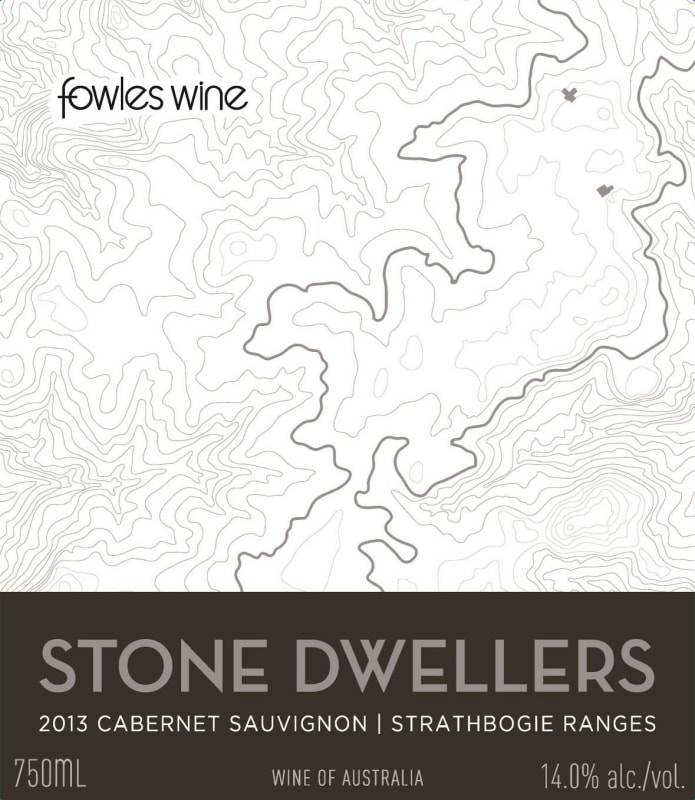 Fowles Wine Stone Dwellers Cabernet Sauvignon 2013 Front Label